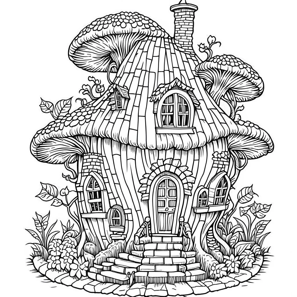 Fairy House, Whimsical Tree Hollow, exact shape, real image, minimal lines, white back ground color, real style, realistic, minimalistic, minimal black line art, line art, crisp line art, unique coloring sheet, outlined, outline, crisp, crisp line edges, illustration, thin lines, crisp clear lines, line art, clean line art, unique, 8k, amazing, masterpiece, no colors, no dark color, no black color, avoid thick black, minimalistic line edges, pure white back ground,