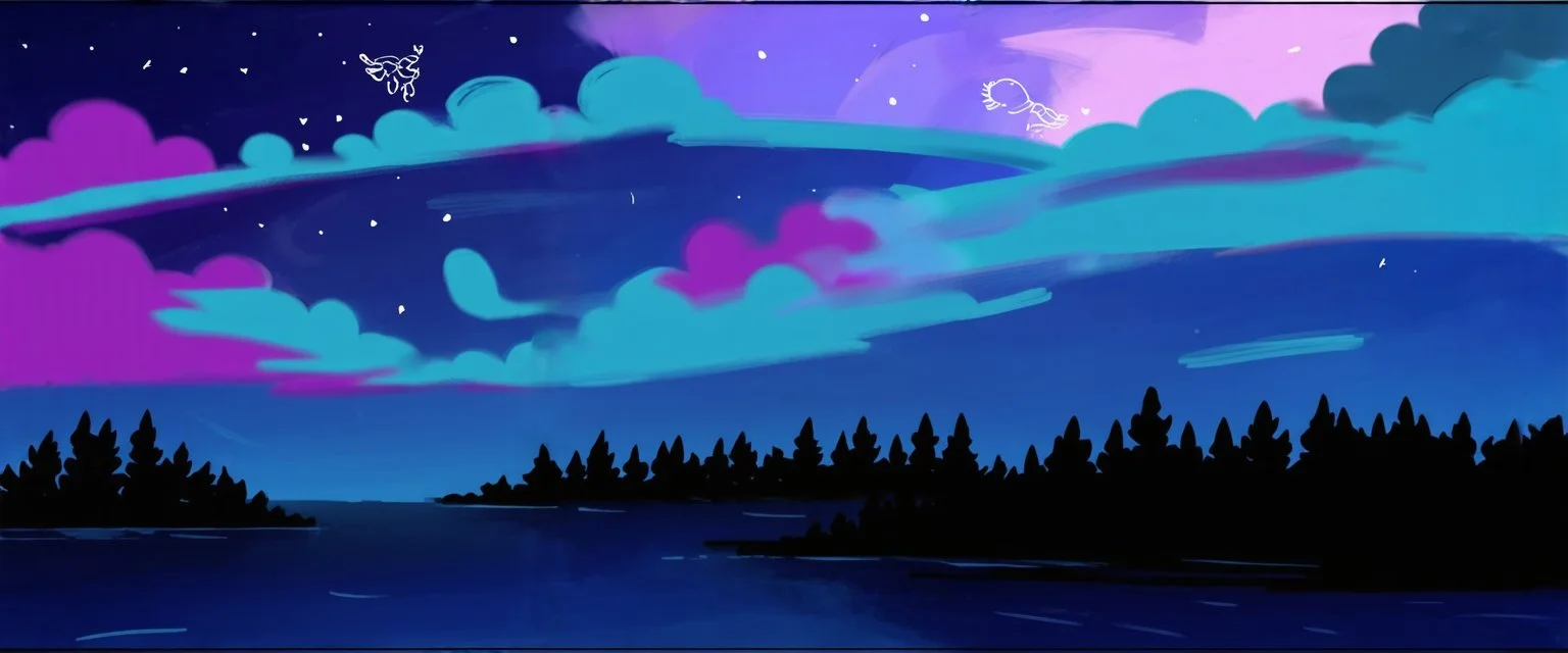 redraw in a whimsical hand drawn style.