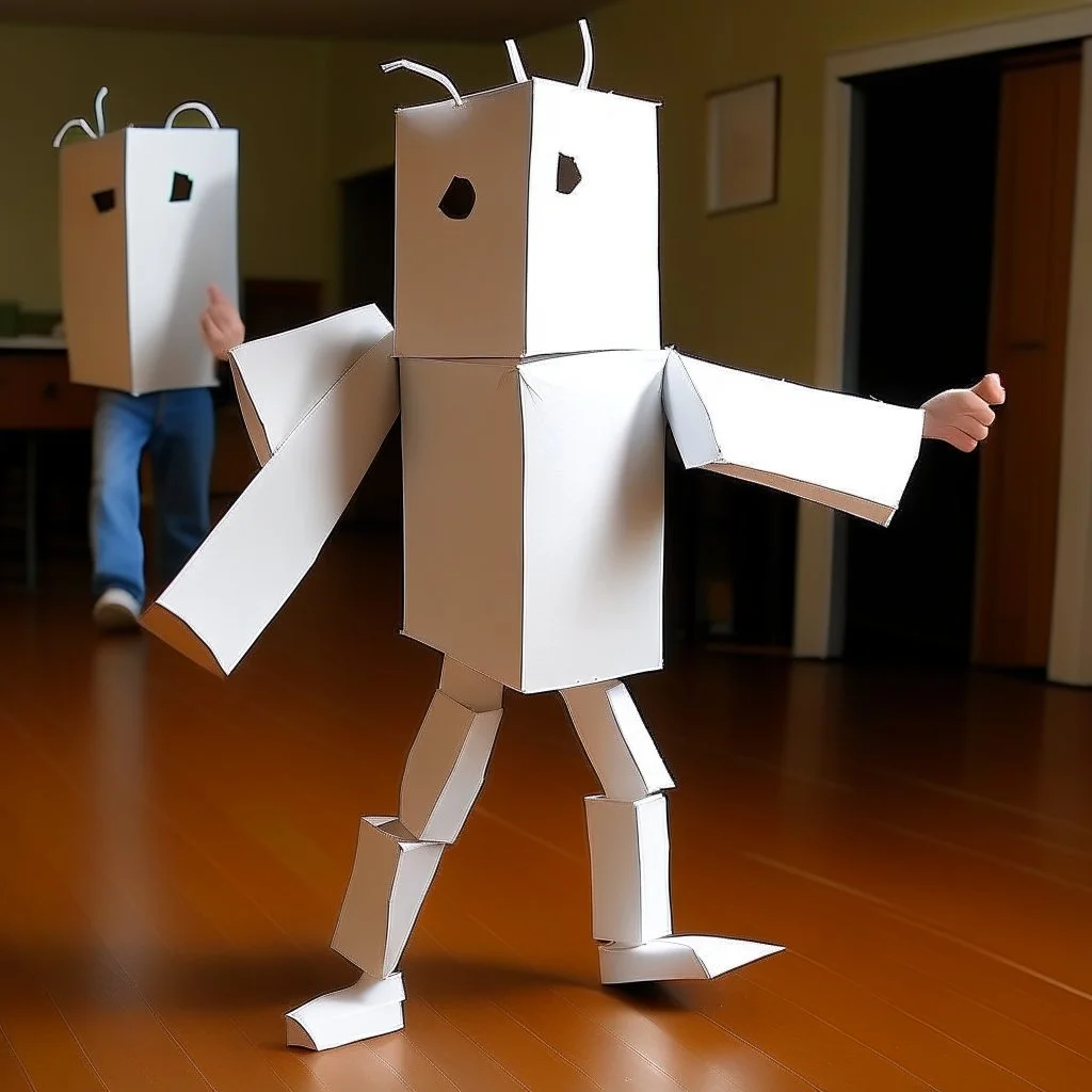 milk carton dancing