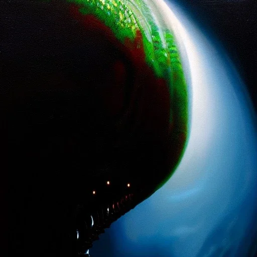 Ultra detailed fullbody Portrait in oil on canvas of Xenomorph in Alien,extremely detailed digital painting, extremely detailed face,crystal clear Big Glowing eyes, mystical colors ,perfectly centered image, perfect composition, rim light, beautiful lighting, 8k, stunning scene, raytracing, anatomically correct, in the style of robert e howard and Ken Kelley and Ohrai Noriyoshi and Simon Bisley and tomzj1 and hyeonsick choi.