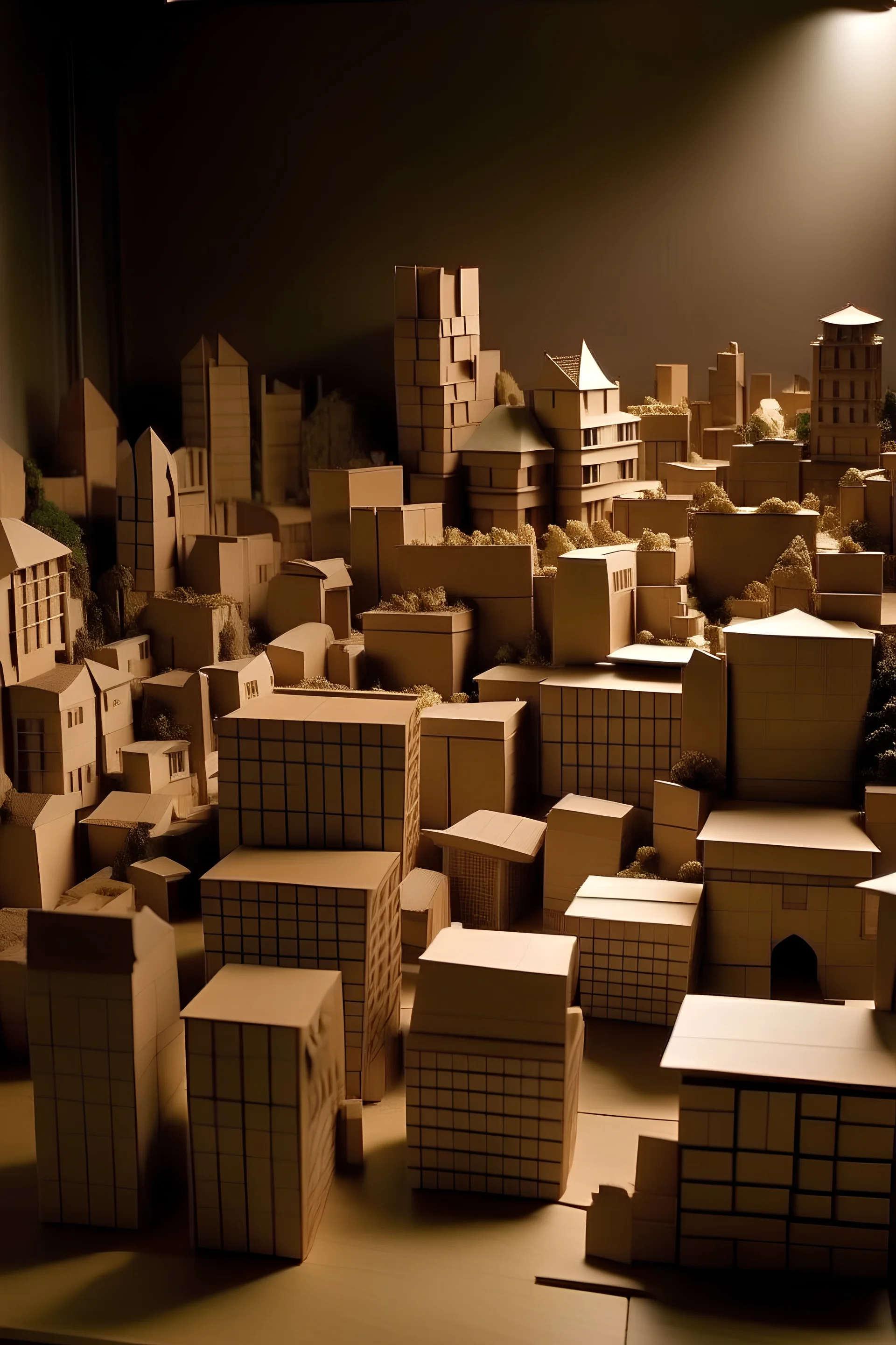 Cardboard city