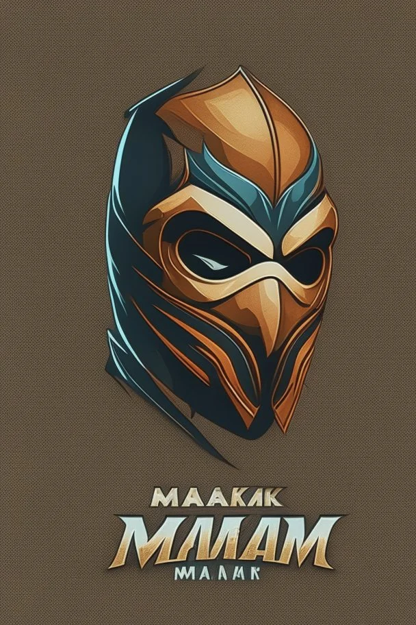 Masked man logo design