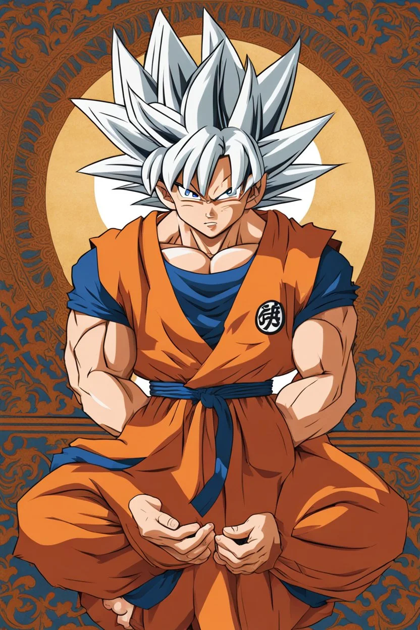 Goku, but he is middle eastern