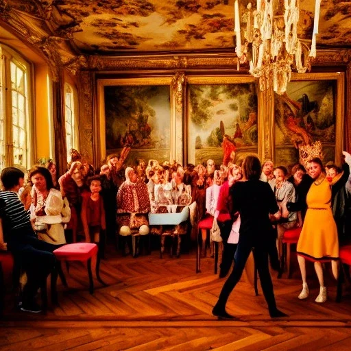 Celebration in a schloss, austrian people, ledherhosen, Austrian aesthetic, warm colors, wooden floor, forest green walls, chiaroscuro, 8k, HD, cinematography, photorealistic, Cinematic, Color Grading, Ultra-Wide Angle, Depth of Field, hyper-detailed, beautifully color-coded, insane details, intricate details, beautifully color graded, Cinematic, Color Grading, Editorial Photography, Depth of Field, DOF, White Balance, 32k, Super-Resolution, Megapixel, ProPhoto RGB, VR, Halfrear Lighting