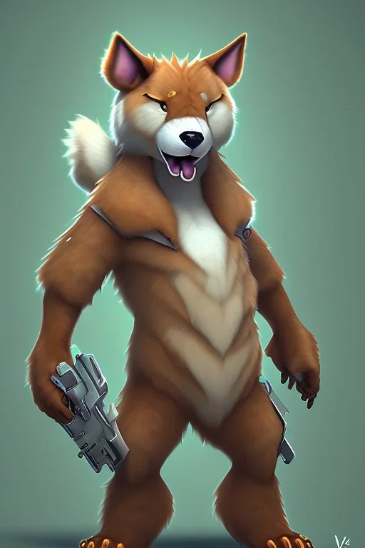 personalized animal character created by someone in the furry fandom