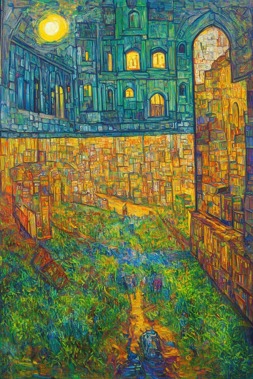 fortress of scarcity; post-impressionism