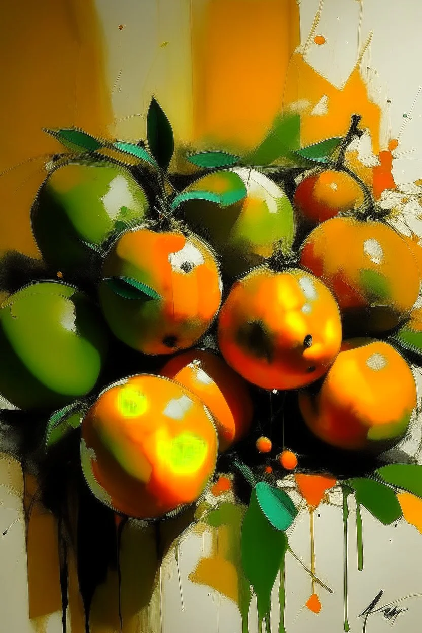 Oranges by Anthony Lister