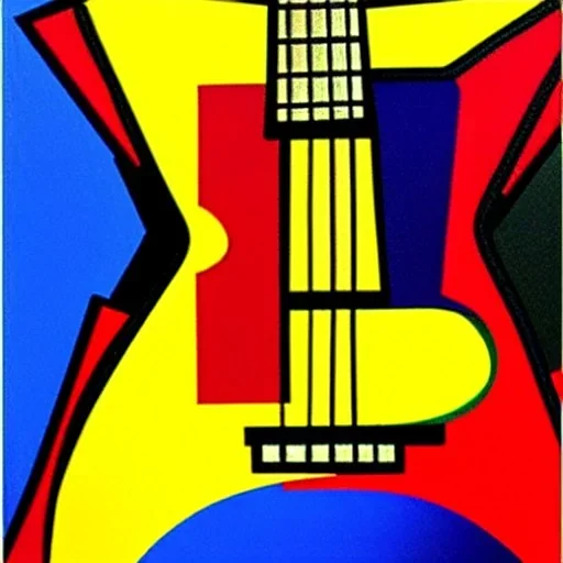 Cubism Guitar