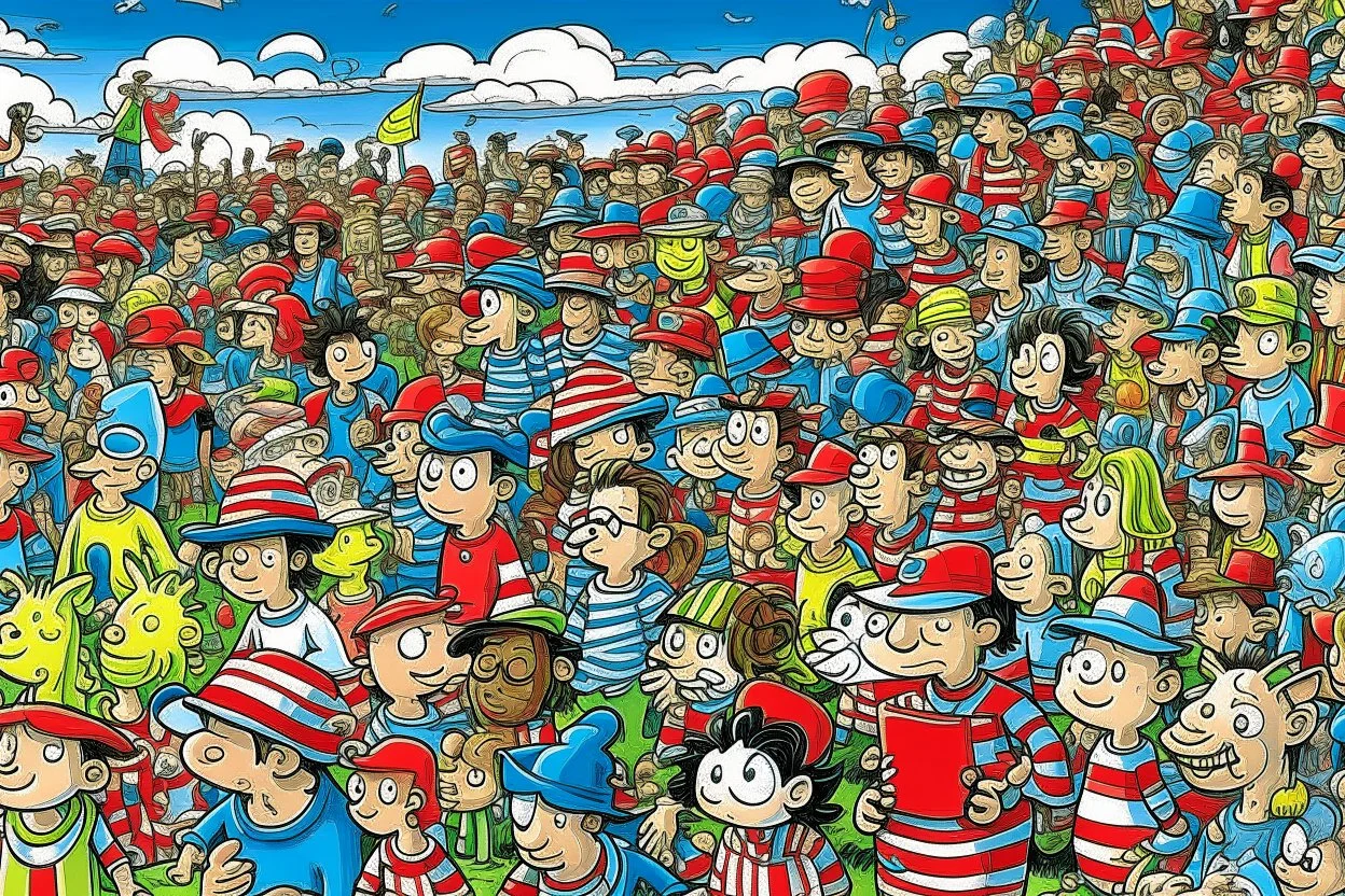 where's Wally but with cats