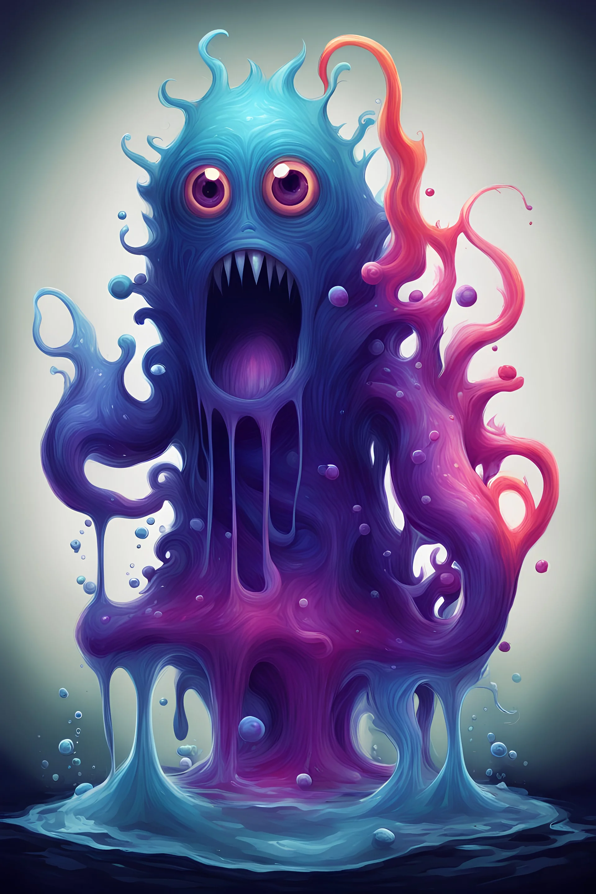 experimental monsters in liquid