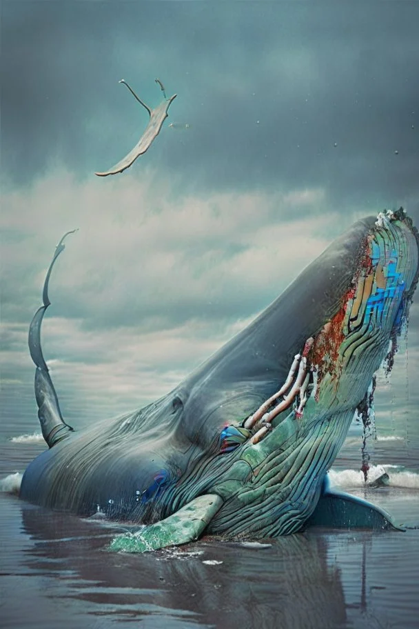 Dead whale