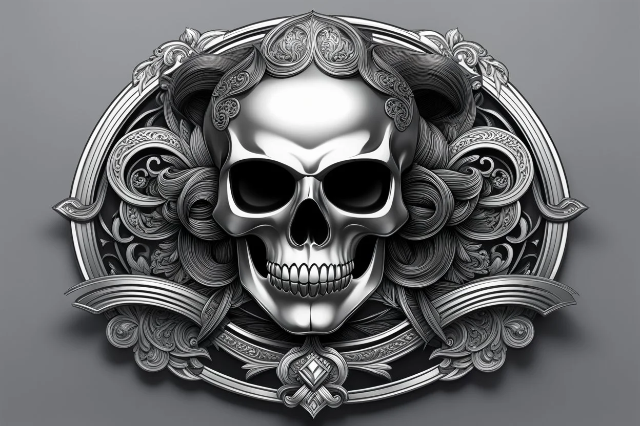 Logo skull barber, scissors, mask, cover face, dynamic pose, oshare kei, hurufiyya, rtx, intricate details, highly detailed, high details, detailed portrait, masterpiece,ultra detailed, ultra quality