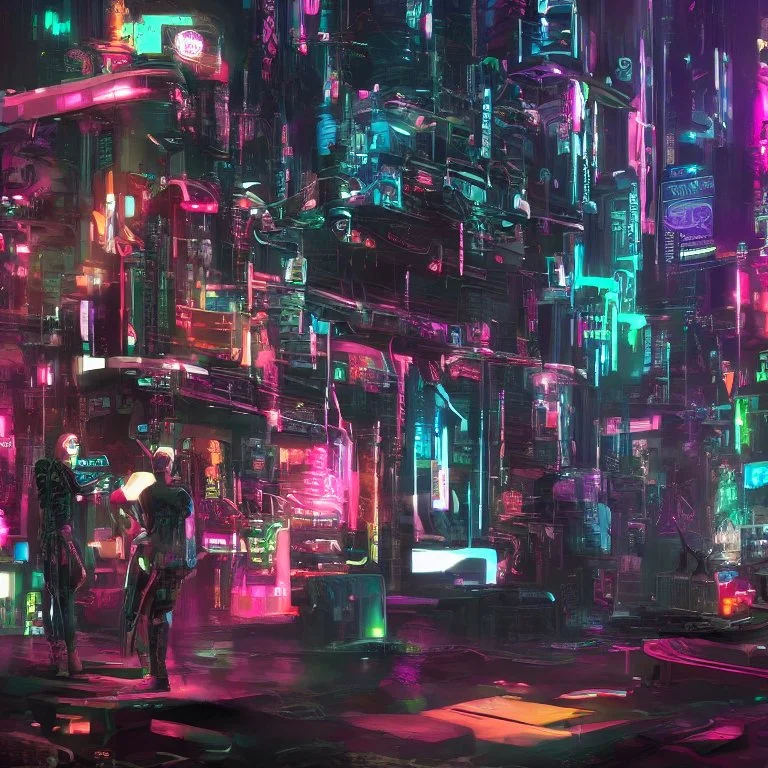 Cyberpunk party