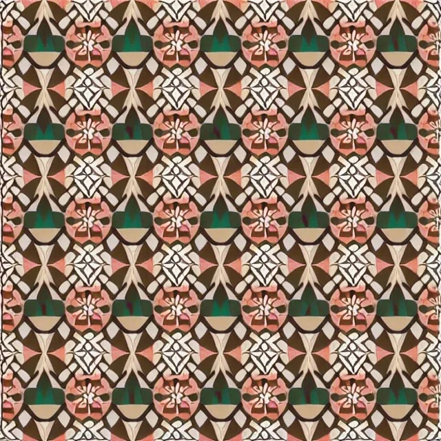 geometric pattern in vector style