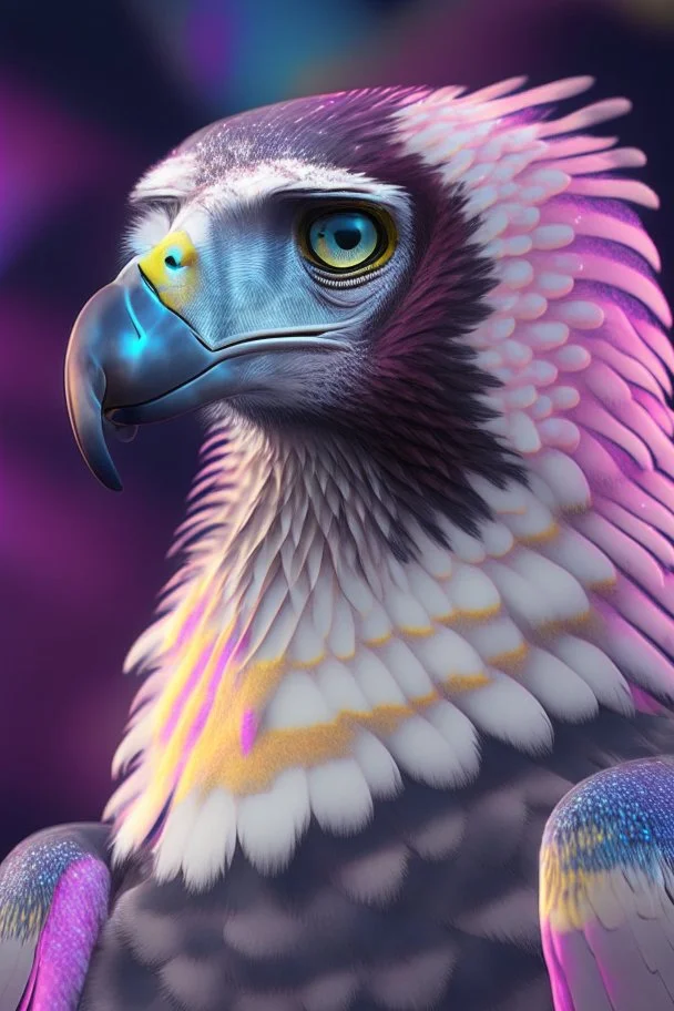 weasel bald eagle lemur,delicate colors, ultra detailed, smooth, light effect，vaporwave colorful, smooth, extremely sharp detail, finely tuned detail, ultra high definition, 8 k, unreal engine 5, ultra sharp focus