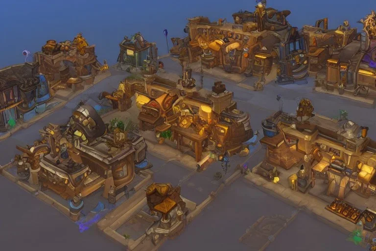 Torchlight 2 architecture gold mine concept in overwatch