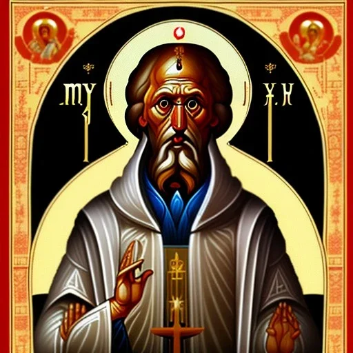 Russian Orthodox icon yoda