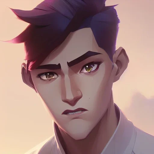 fantasy handsome ethnic skinny male with lean muscles, strong jawline, full big lips, white short hair, in library, ⭐☁️, friendly slight smile, hd, uhd, full body, modern anime art style, epic anime key visual, Artstation trending, loish rossdraws artgerm, golden ratio, fake detail, trending pixiv fanbox, style of makoto shinkai studio ghibli genshin impact james gilleard greg rutkowski chiho aoshima