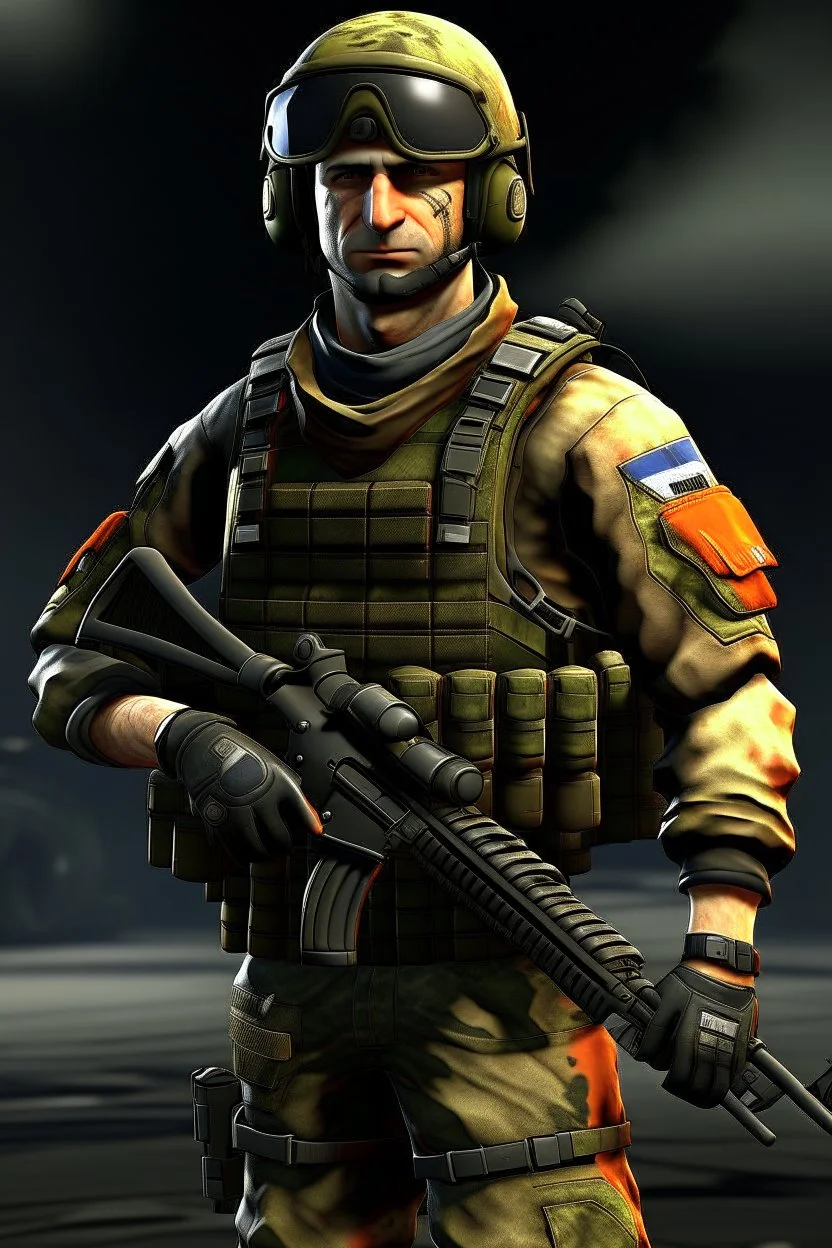 Battlefield 4 Russian Engineer