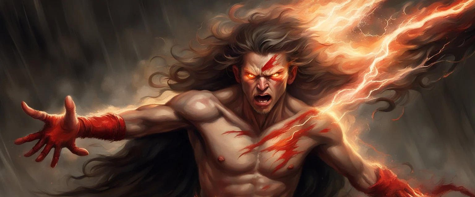 **“Flash-paintings amassed, struck by hairy gaze. Aye! Woe, behold! Oh, why reprimand? Our finest struggle ‘gainst fate’s stern hand; ’Tis work most noble, soaring and grand. Oh dreary, her fiery gaze grew somewhat hairy, And lo! The world did tremble ‘neath her stringed staring, Yet still the painted visions danced and tarried, Defying all, in bright-born light and winged daring.”** Hyper real. Glazed 3d. Motion blurred background.