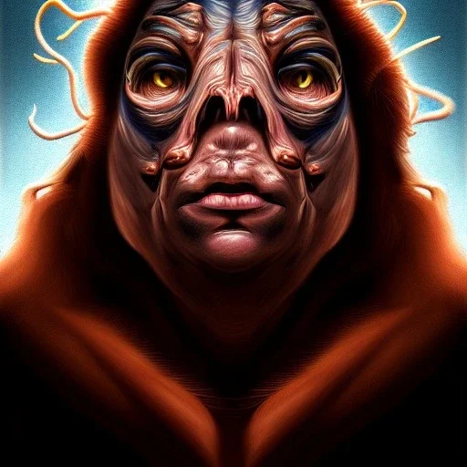 ultra detailed portrait of The Thing , extremely detailed digital painting, extremely detailed face,crystal clear eyes, in the style of robert e howard and pablo oliveira and Ken Kelley and Keith Parkinson ,mystical colors,perfectly centered image, perfect composition, rim light, beautiful lighting,8k, stunning scene, raytracing