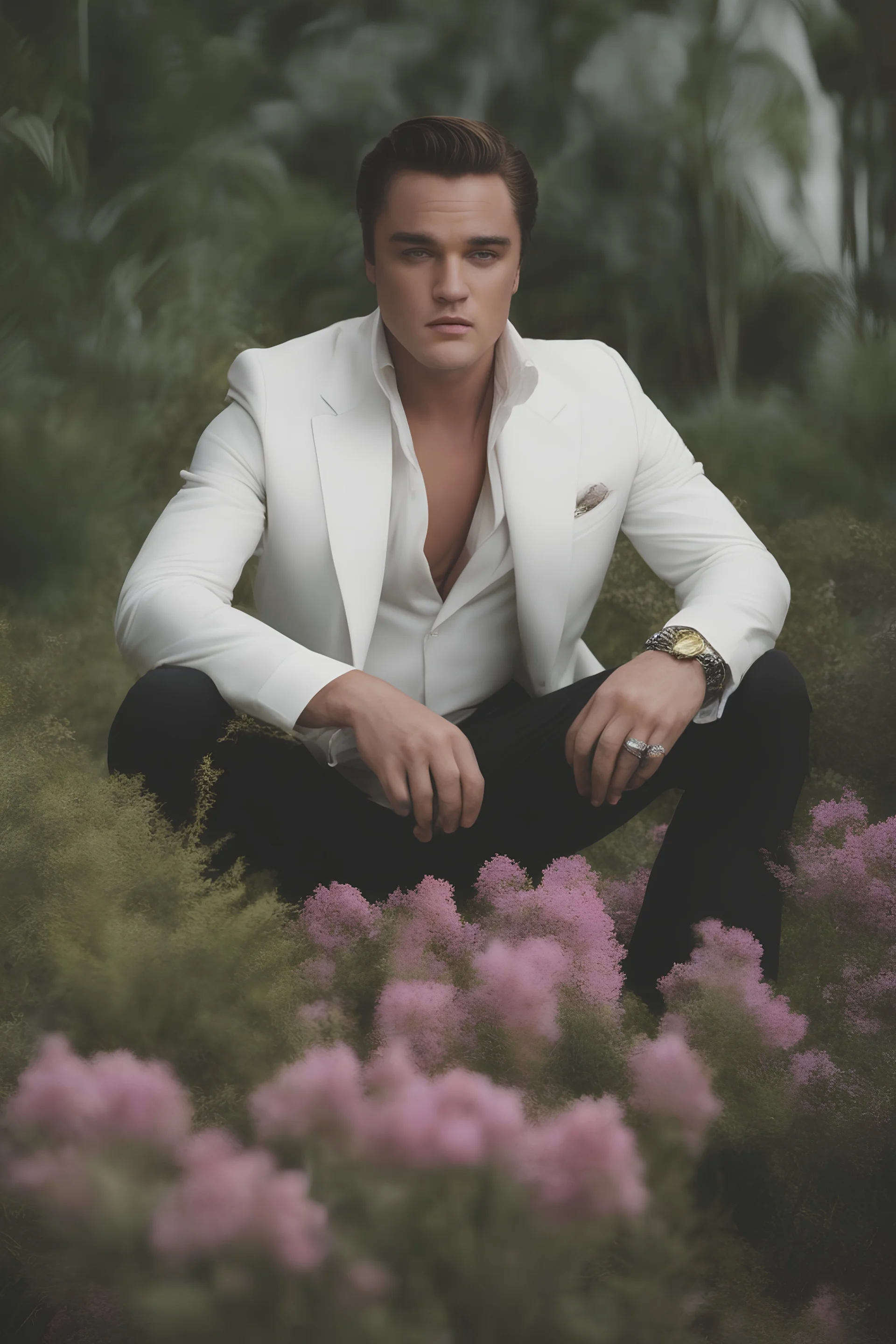 Elvis DiCaprio - 32k, UHD, full color professional quality digital photograph