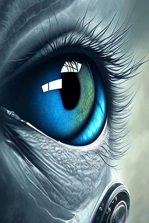 Eye, glass