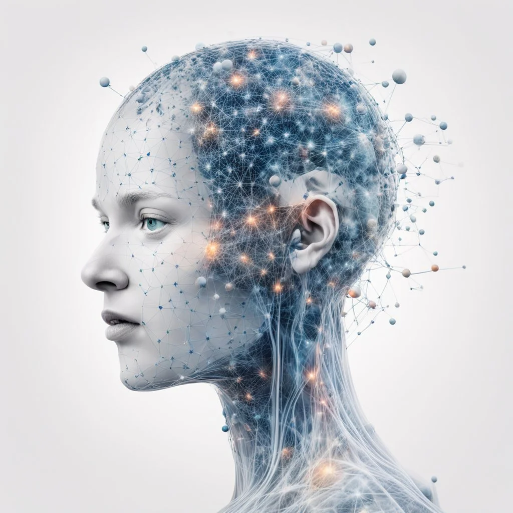 deep learning white background