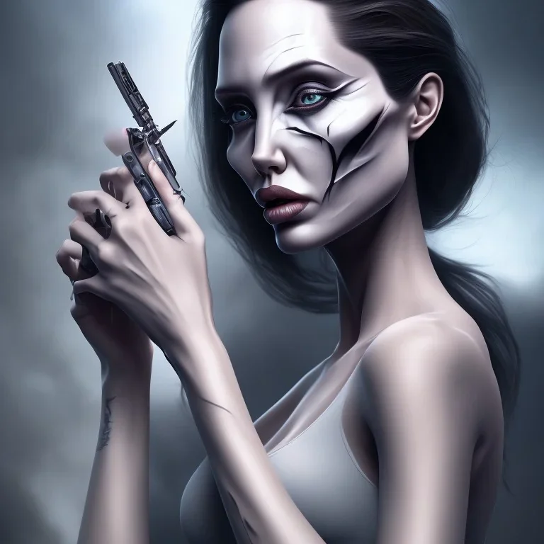 profile photo Angelia jolie joker 4k