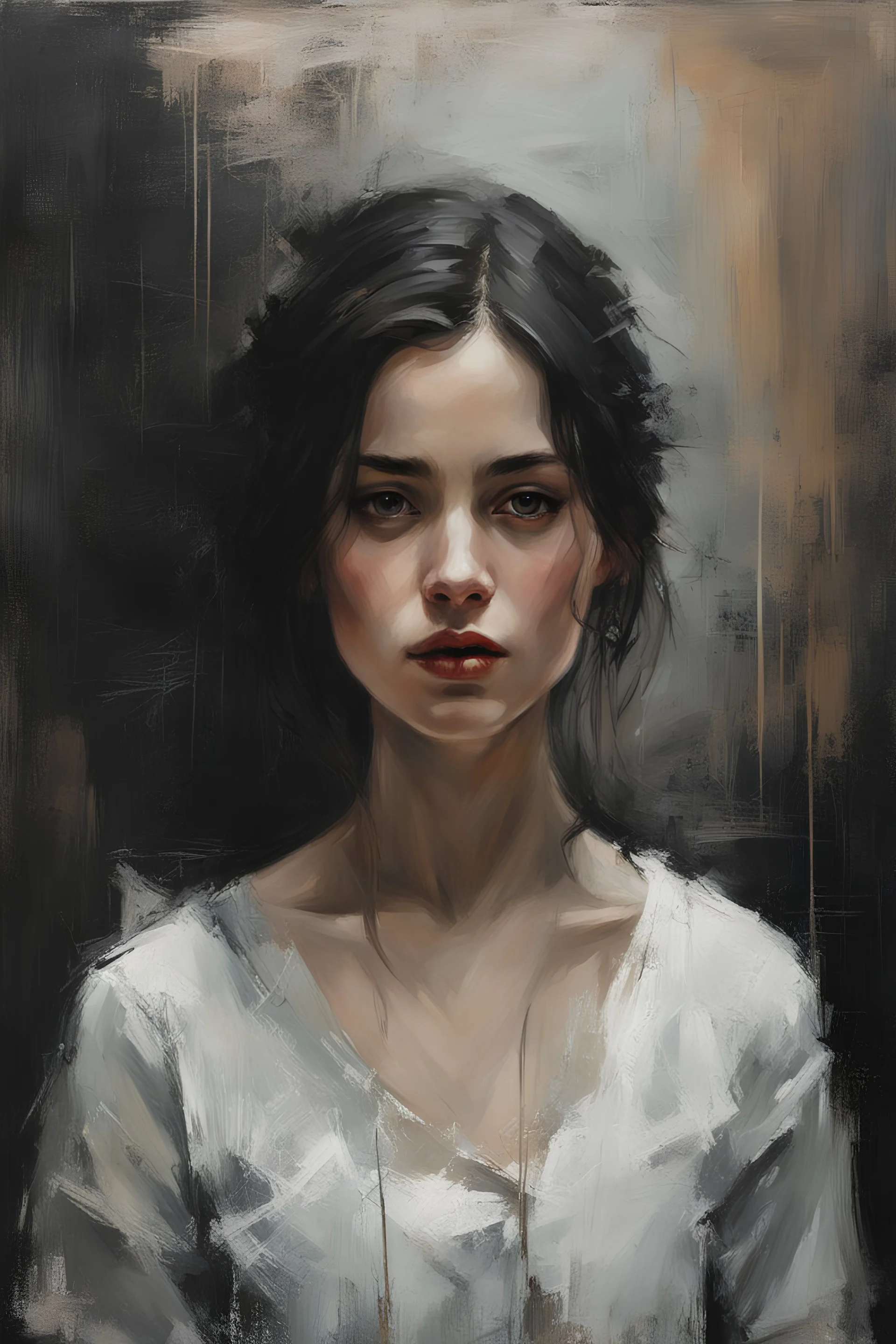 by Casey Childs, (threatening, artstyle-constructivist but extremely beautiful:1.4), (intricate details, masterpiece, best quality:1.4), in the style of nicola samori, Idyllic, peaceful, happy, pleasant, happy, harmonious, picturesque, charming, looking at viewer