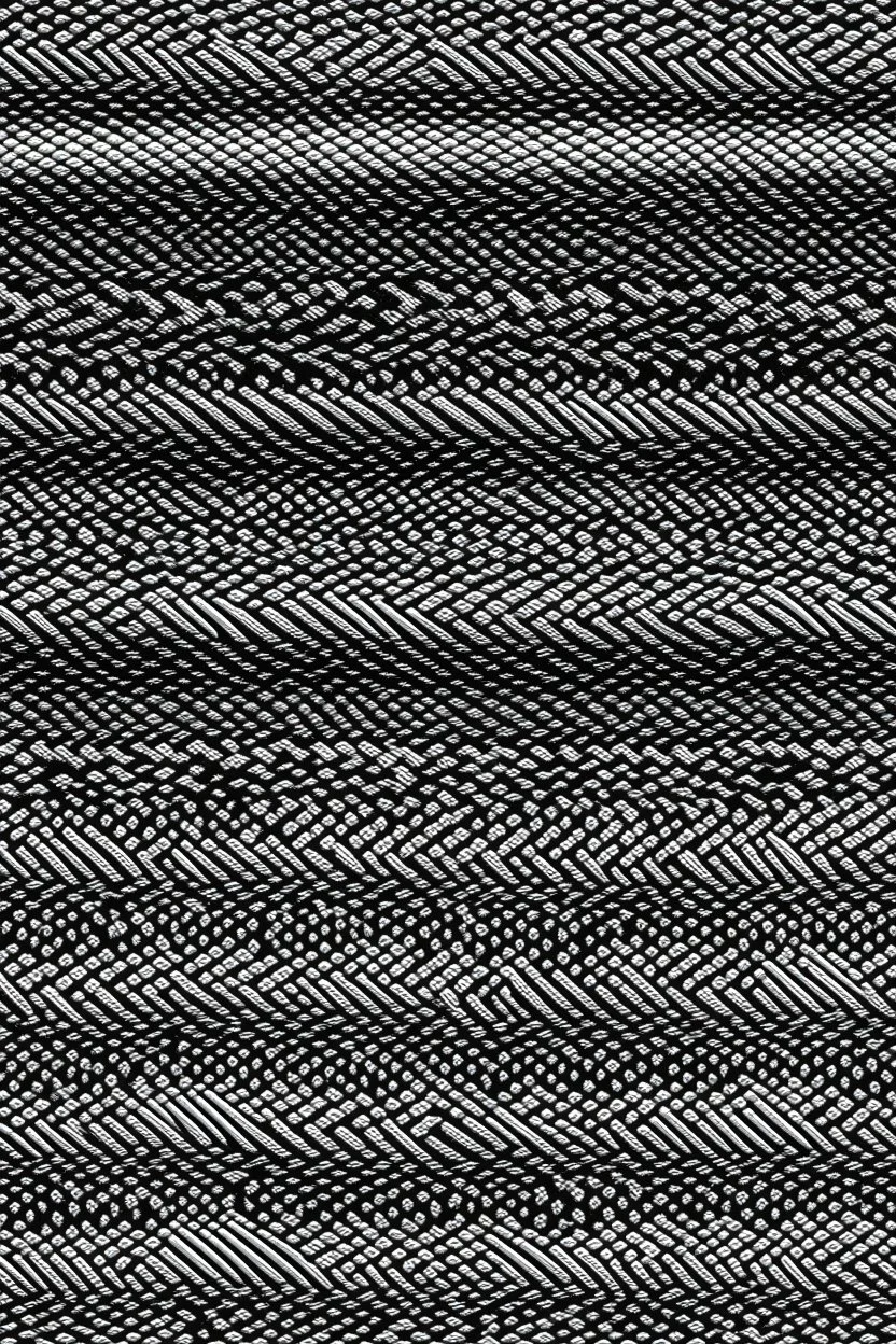 Infinite pattern wool tweed, tilable, black and white, top view, uniforme, textile design, fantasy pattern, textile design