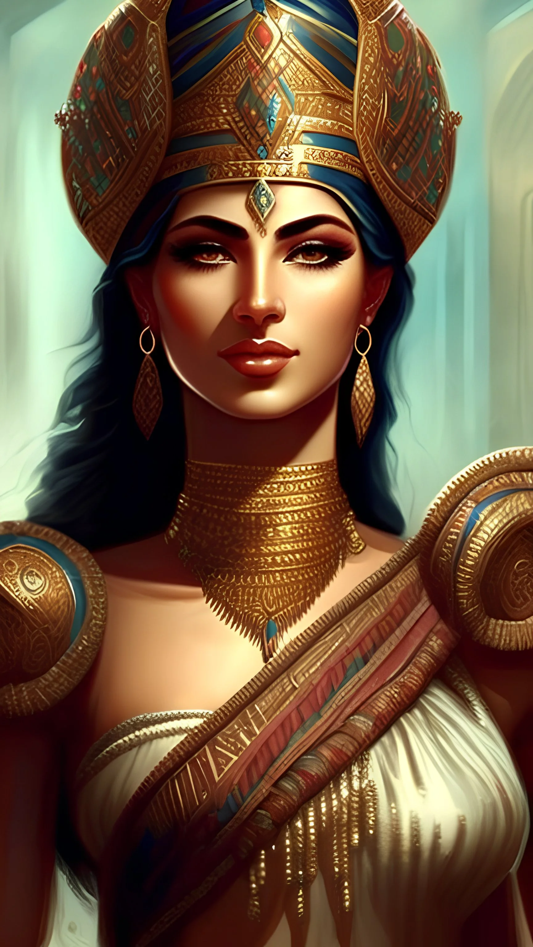 LOVELY woman Achaemenid Empire CARPIT GENETIC