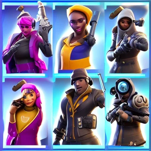 Draft character fortnite style