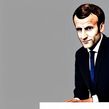 Emmanuel Macron as a femboy