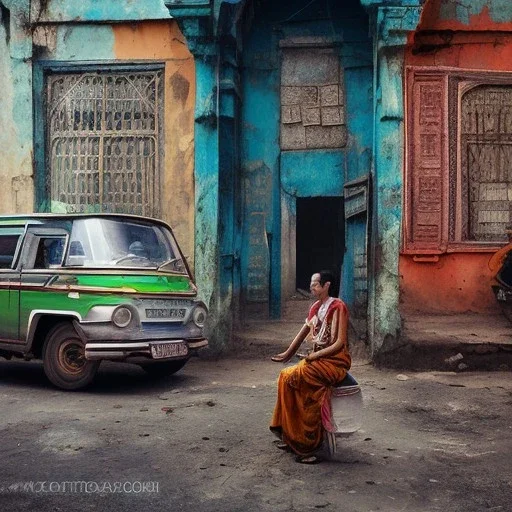 unique street photography work done in India