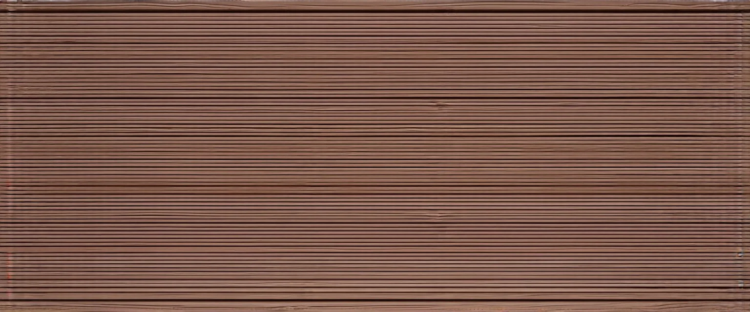 horizontal wooden planks painted dark brown