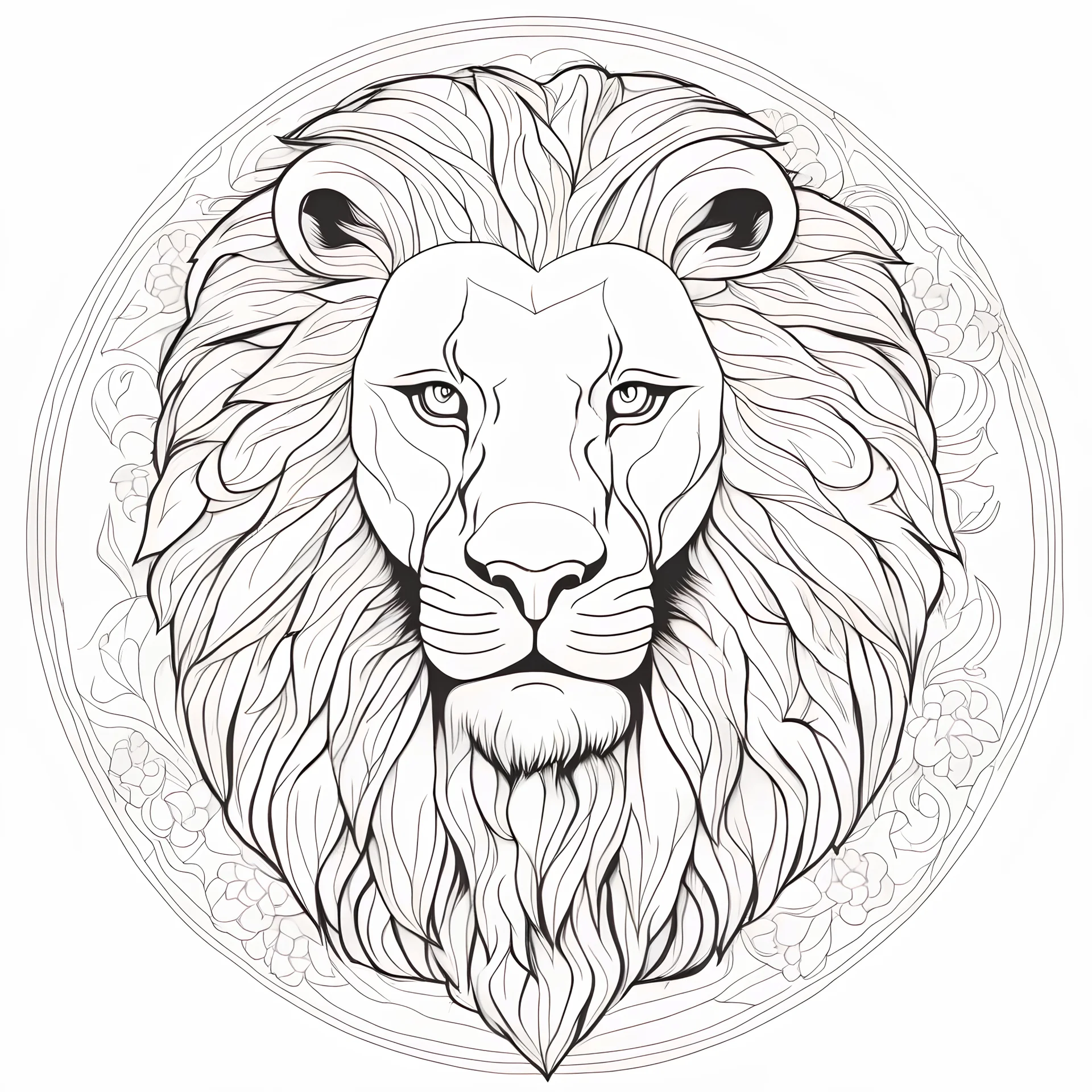 Free lion outlines, Download Free lion outlines png images, Free ClipArts  on Clipart Library