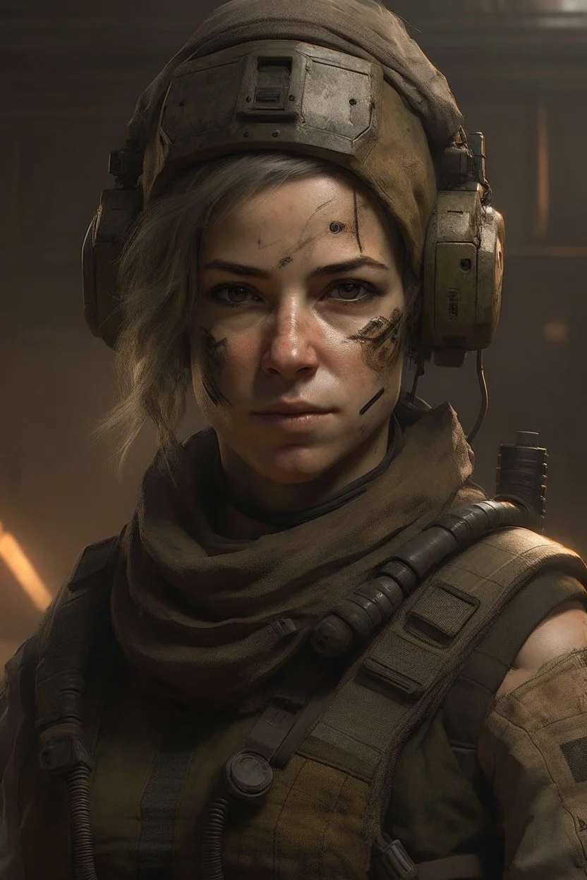 character sci fi female post apocalyps