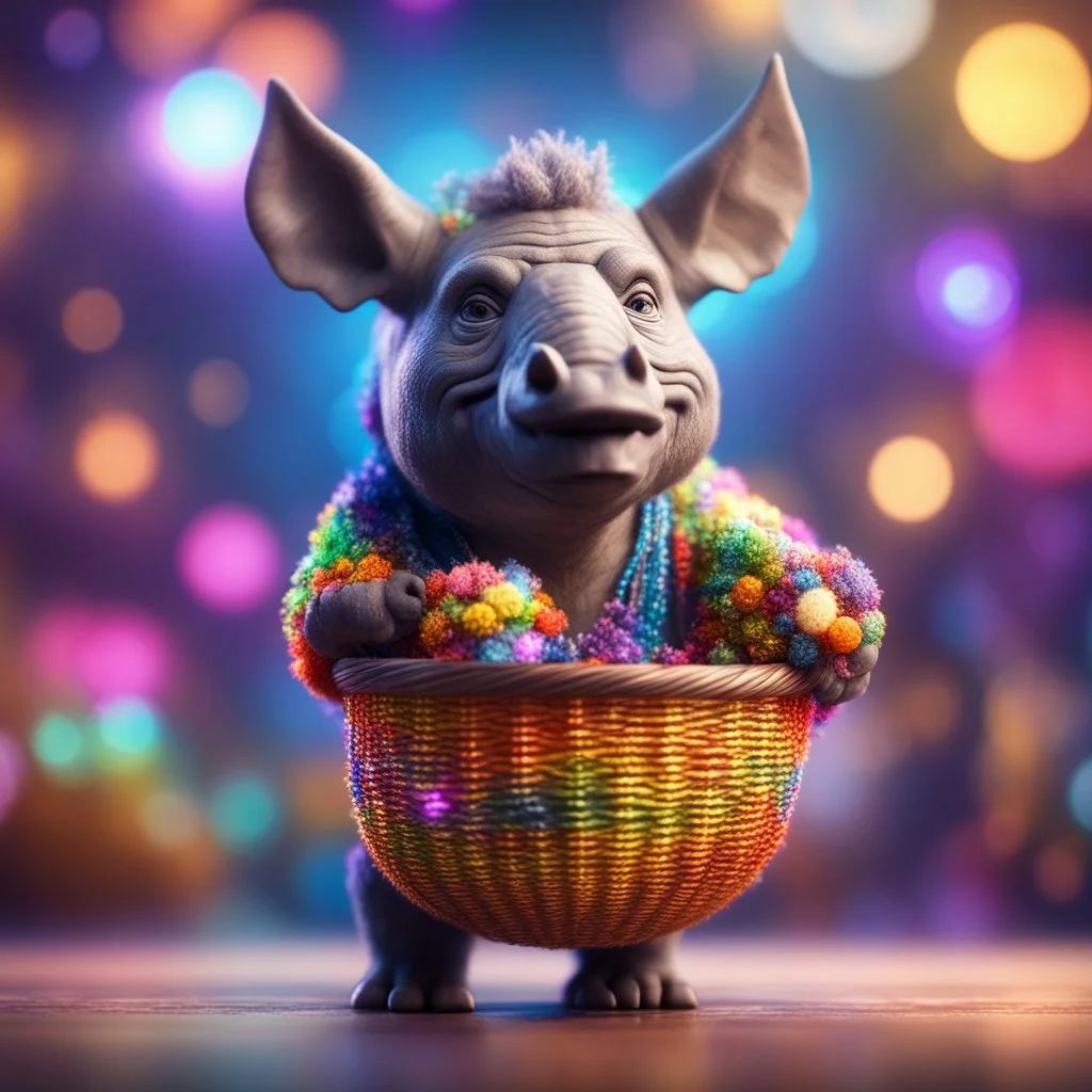 Jo Biden as hairy groove funk bat rhino hippie holding disco ball like a basket ball,bokeh like f/0.8, tilt-shift lens 8k, high detail, smooth render, down-light, unreal engine