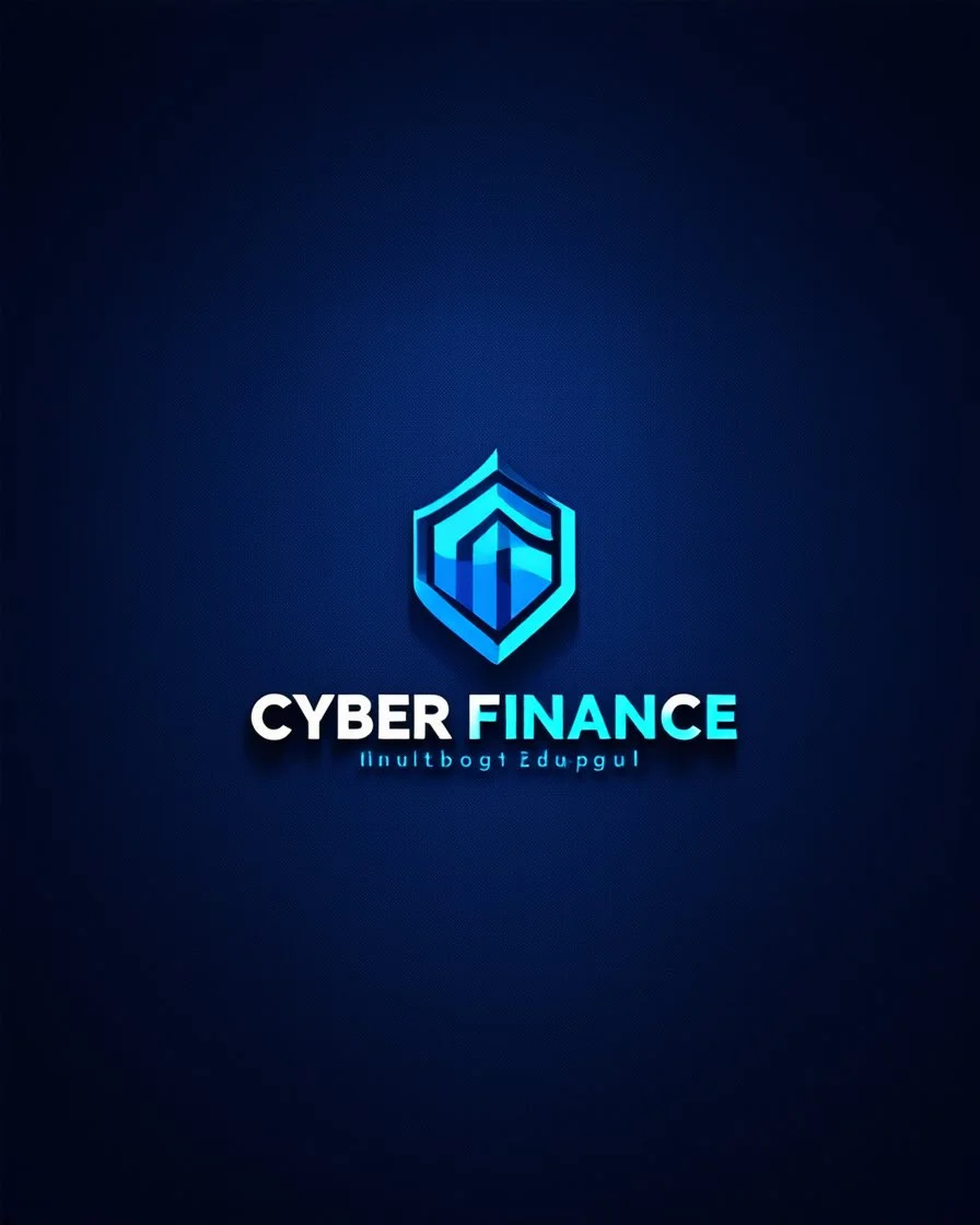 Cyber Finance logo Simple, easy and beautiful logo
