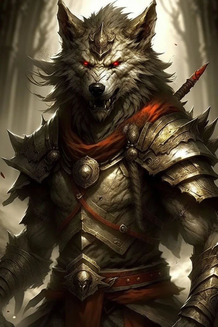 wolf god in war