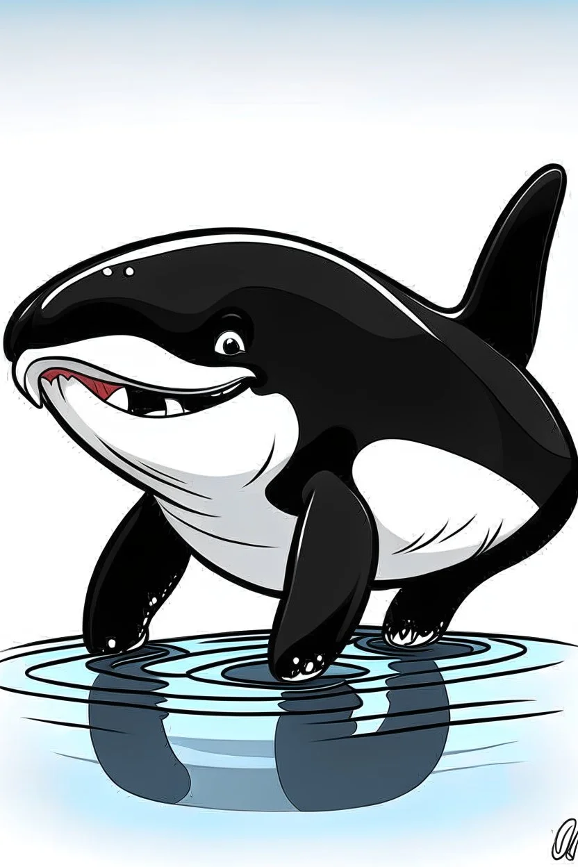 orca cartoon chiby