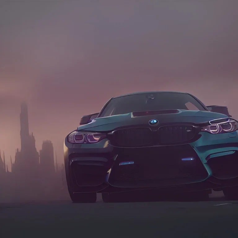 bmw m4 in bladerunner 2049