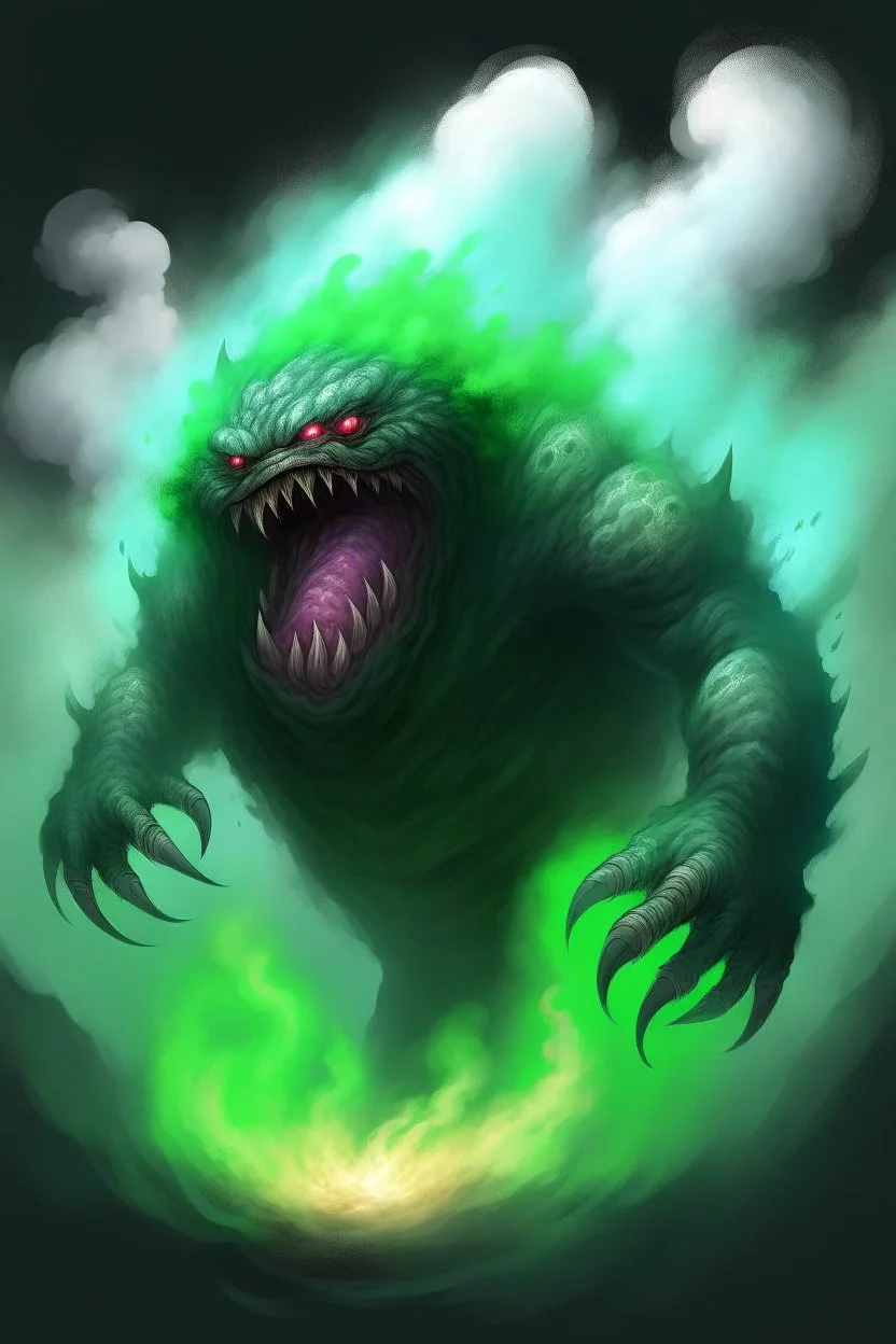 gaseous monster smoke