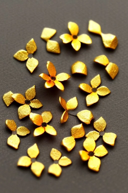 Lots of tiny gold flowers