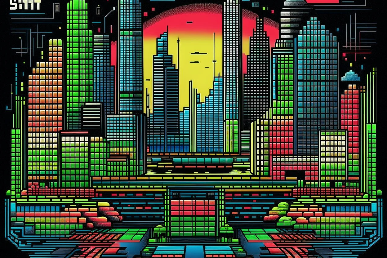 ALBUM COVER - 8BIT DETROIT TECHNO