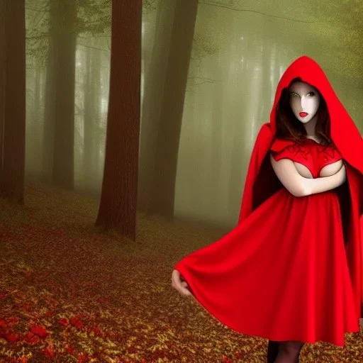 sultry red riding hood arousal