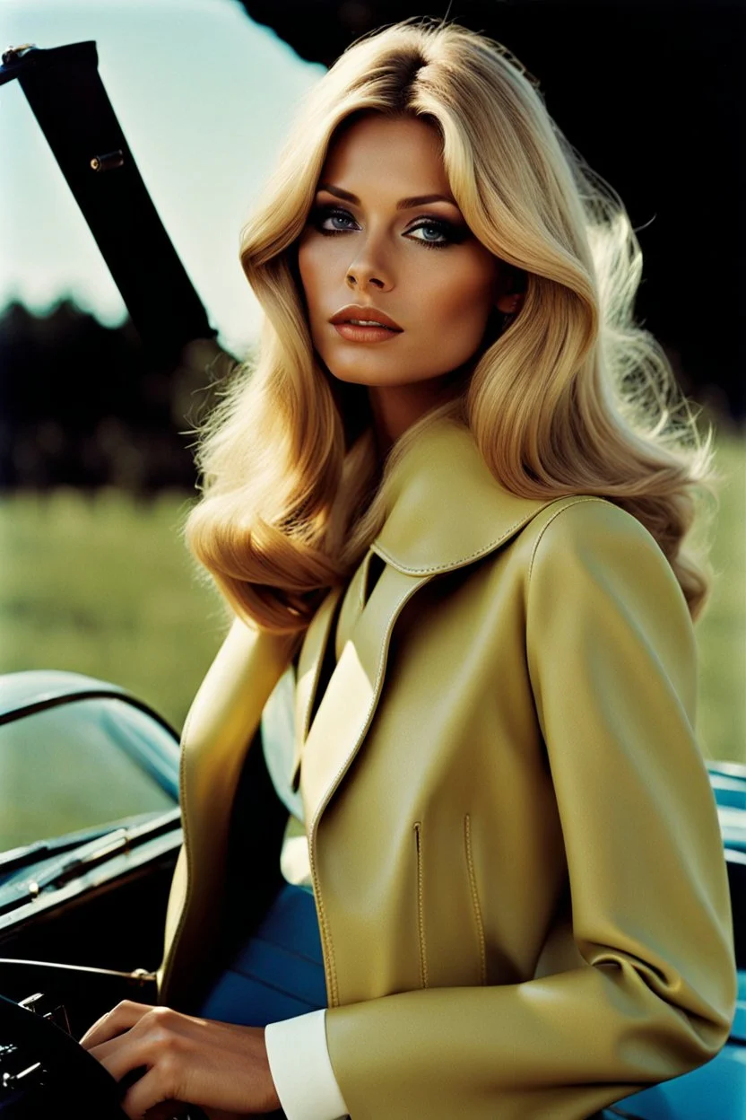 sixties fashion photography, natural young female, most beautiful female, longer light blonde hair, middle parting, beautiful like an undressed supermodel from the sixties, beautiful face, unbelievable sexy, space supermodel, helmut newton, polaroid colors, realistic, claudia schiffer, brigitte bardot, sharon tate, gigi hadid, chaterine deneuve