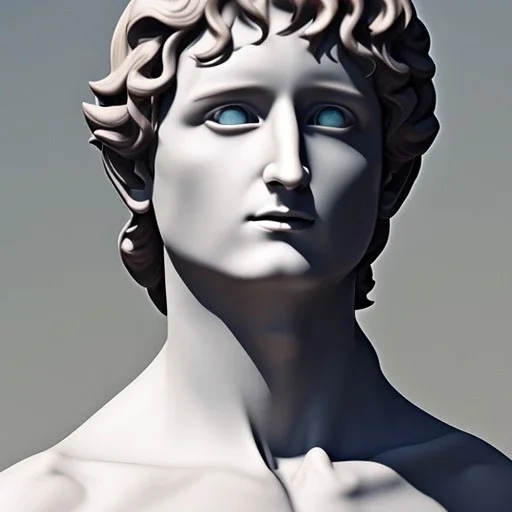 White Sculpture frodo full body, greek sculpture style, full body, fresco background, hyper realistic, 8k,