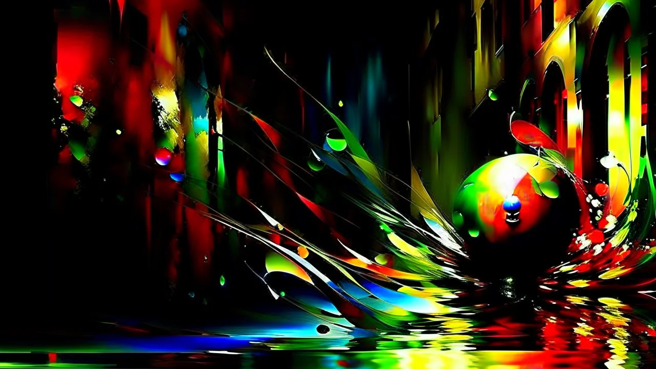 Mysterious. Leonid Afremov